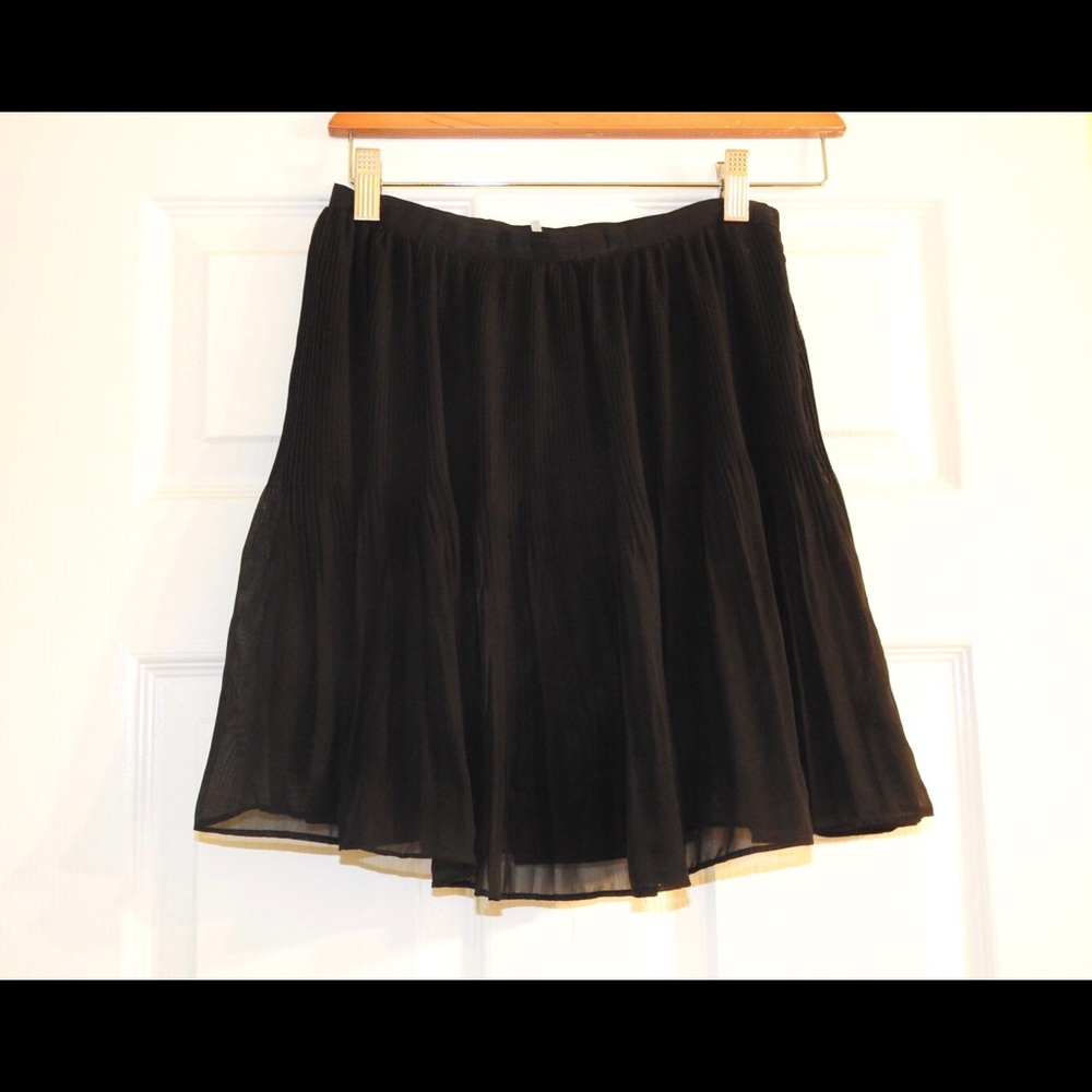Black Sparkle & Fade skirt